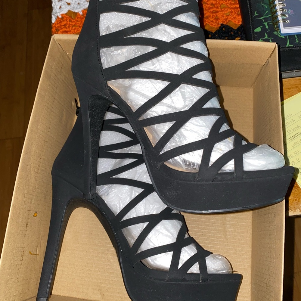 Marcorepublic Alexandra Womens Open Toe High Heels Platform Shoes Stiletto